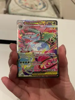 Mega Venusaur EX SIR 177/132 Mega Evolution English Pokemon TCG Near Mint Card - Image 2