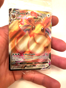 Eevee VMAX SWSH087 SWSH: Sword & Shield Promo Cards Holo near mint - Image 4