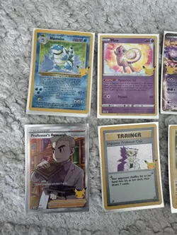 Pokemon 2021 Celebrations 25th Anniversary Card Lot 8 Count - Image 2