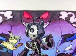 Ghost Pokemon CCG Playmat - Gengar TCG Playmat -Pokemon Ghost Card Game Mat NEW - Image 2