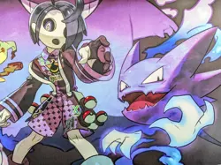 Ghost Pokemon CCG Playmat - Gengar TCG Playmat -Pokemon Ghost Card Game Mat NEW - Image 3