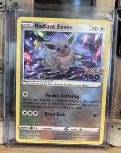 Radiant Eevee SWSH230 SWSH: Sword & Shield Promo Cards Holo - Image 1