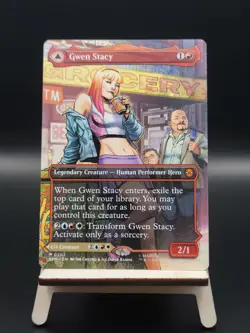 Gwen Stacy | Ghost-Spider (Borderless) - #202 - Mythic - Marvel's Spider-Man SPM - Image 1