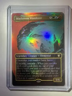 Maelstrom Wanderer (Borderless) Commander Masters Foil - Image 1