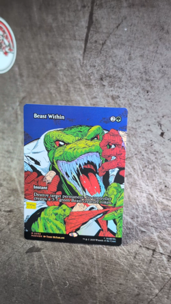 MTG, Beast Within (#0033), Marvel's Spider-Man, Foil, NM Full Art - Mythic - Image 2