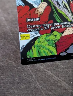 MTG, Beast Within (#0033), Marvel's Spider-Man, Foil, NM Full Art - Mythic - Image 3