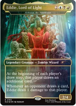 eddie lord of the light mtg secret lair iron maiden FOIL PRESALE mtg secret lair - Image 1