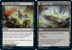 1x Malakir Rebirth // Malakir Mire NM, English MTG Zendikar Rising - Image 1