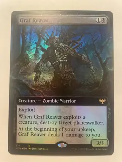 2021 Magic The Gathering Graf Reaver (Extended Art) Innistrad: Crimson Vow Foil - Image 1
