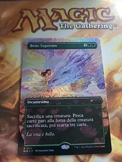 Foil Bene Supremo Greater Good - Borderless Secret Lair SLD 1693 NM - MTG Magic - Image 1