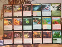 MTG EDH Custom Commander Deck Ganax, Astral Hunter Acolyte Of Bahamut RG Dragons - Image 4