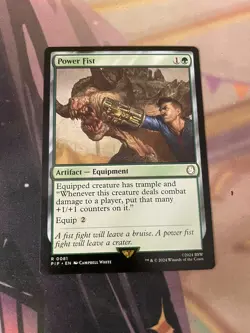 MTG - POWER FIST - RARE - PIP - NM - Image 1