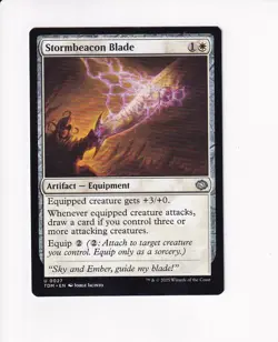 MAGIC THE GATHERING MTG TARKIR DRAGONSTORM STORMBEACON BLADE (#1) - Image 1