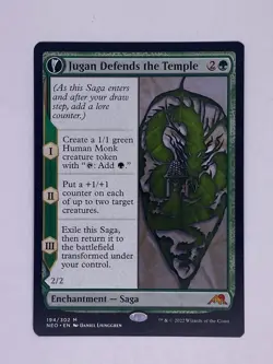 Jugan Defends the Temple Kamigawa: Neon Dynasty Regular /w free token - Image 1
