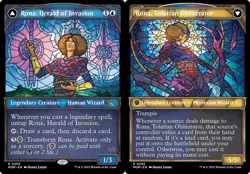 Showcase RONA, HERALD OF INVASION mtg NM-M March of The Machine 1 Rare - Image 1