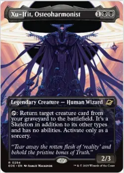 Xu-Ifit, Osteoharmonist (Borderless, Regular, #294, NM) Edge of Eternities (EOE) - Image 1