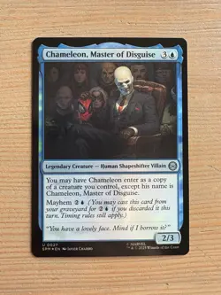 Chameleon, Master Of Disguise - 27 - MTG: Marvel’s Spider-Man - Uncommon - FOIL - Image 1