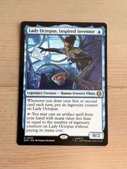 Lady Octopus, Inspired Inventor - 35 - MTG: Marvel’s Spider-Man - Rare - Regular - Image 1