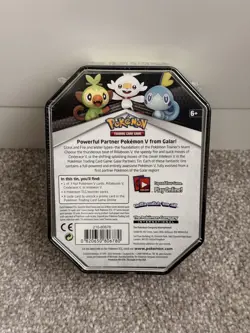 Pokemon Trading Card Game TCG - Galar Partners Collectors Tin - Rillaboom V New - Image 2