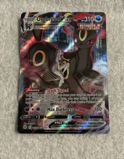 Pokemon TCG Holo Ultra Rare Umbreon Vmax 375 TG23/TG30 Brilliant Stars - Image 1
