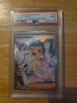 PSA 9 Mint Lisia's Appeal 246/191 Surging Sparks Special Illustration Pokemon - Image 1