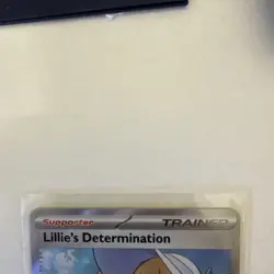 Lillie's Determination 169/132 Pokemon TCG MEG Mega Evolution Full Art Trainer - Image 3