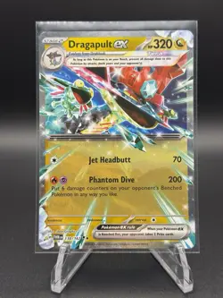 Dragapult ex 130/167 Pokemon Scarlet & Violet Twilight Masquerade NM - Image 1