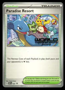 Pokemon World Championship 2023 Paradise Resort SVP 150 Yokohama Worlds Promo - Image 1