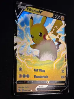 Pokemon TCG Pikachu V Fusion Strike 086/264 - Near Mint - Image 3