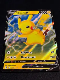 Pokemon TCG Pikachu V Fusion Strike 086/264 - Near Mint - Image 4