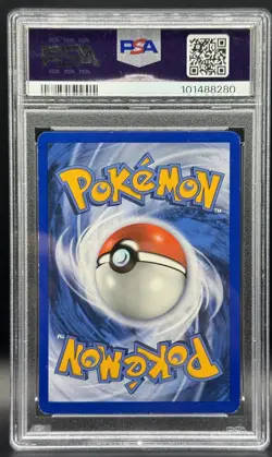 Pokemon TCG PSA 5 Entei Reverse Holo Movie Promo WOTC #34 Black Star Promo - Image 2