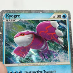 Pokemon TCG Kyogre Call of Legends SL6 Holo Shiny Holo Rare English Moderate MP - Image 5
