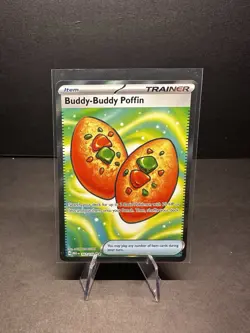 Buddy-Buddy Poffin Pokemon - Mega Evolutions - Full Art #167/132 SR - Image 1