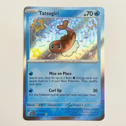 Pokemon TCG - Tatsugiri 127/091 Shiny Rare Scarlet & Violet Paldean Fates Mint - Image 1