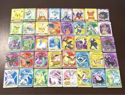 Marumiya Pokemon Sticker Complete Seal 2023 Limited Japanese Nintendo Holo 40Set - Image 1