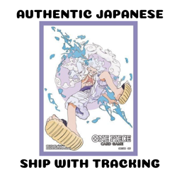 ONE PIECE TCG GAME Official Card Sleeve 12 SET 70 PIECE character LUFFY JAPANESE - Image 1