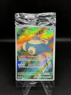 Pokemon TCG Snorlax 051 SV Scarlet & Violet 151 Promo Card Sealed NM/M - Image 1
