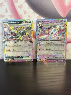 Pokemon TCG EX Card Lot Prismatic Evolutions Double Star Holo Card 2025 NM - Image 1
