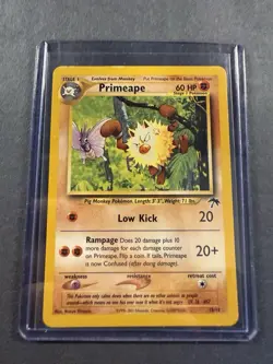 Pokemon TCG Primeape Southern Islands 18 Regular Promo Card - Image 3