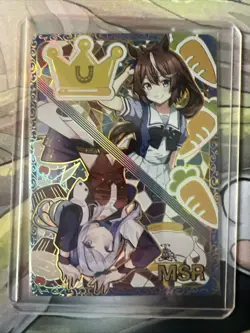 Goddess Story: Tokai Teio MSR Anime Waifu CCG Trading Card - Image 1