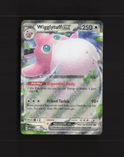 Wigglytuff ex 040/165 Scarlet & Violet 151 Ultra Rare Holo Pokemon Card NM - Image 1