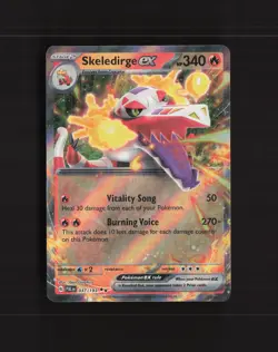 Skeledirge ex 037/193 Paldea Evolved Ultra Rare Holo Pokemon Card LP - Image 1