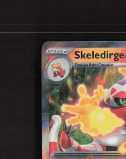 Skeledirge ex 037/193 Paldea Evolved Ultra Rare Holo Pokemon Card LP - Image 3