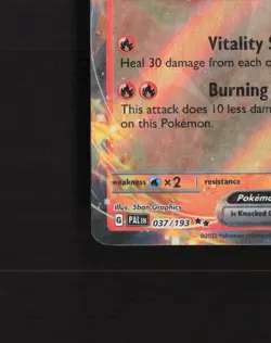 Skeledirge ex 037/193 Paldea Evolved Ultra Rare Holo Pokemon Card LP - Image 5