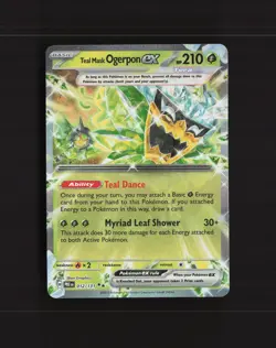 Teal Mask Ogerpon ex 012/131 Prismatic Evolutions Ultra Rare Pokemon Card NM - Image 1