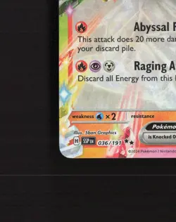 Ceruledge ex 036/191 Surging Sparks Ultra Rare Holo Pokemon Card NM - Image 5