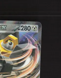 Melmetal ex 105/142 Stellar Crown Ultra Rare Holo Pokemon Card LP - Image 4
