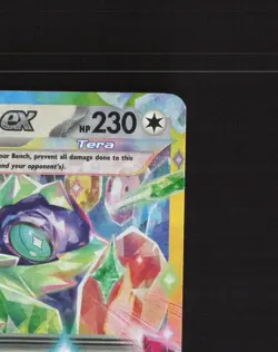 Terapagos ex 128/142 Stellar Crown Ultra Rare Holo Pokemon Card NM - Image 4