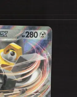 Melmetal ex 105/142 Stellar Crown Ultra Rare Holo Pokemon Card LP - Image 4