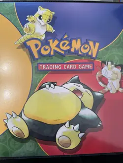 Pokemon Vintage TCG Card Lot with Holo Cards and 2 Binders - Image 2
